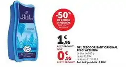 Hyper U Gel desodorisant original offre