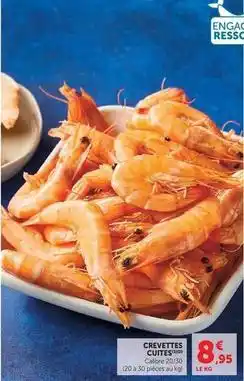 Hyper U Crevettes cuite offre