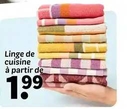 Wibra Linge de cuisine offre