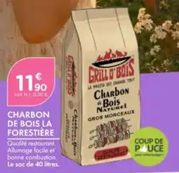 Point Vert Grill d'Bois Charbon de Bois Naturel offre