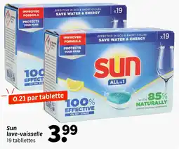 Wibra SUN lave-vaisselle offre