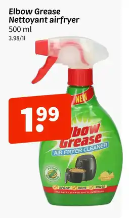 Wibra Elbow Grease Nettoyant airfryer offre