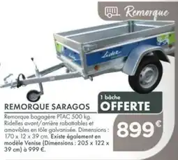 Point Vert Remorque Saragoss offre