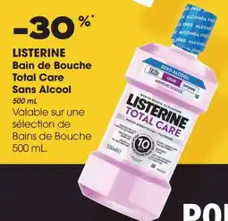Aprium Pharmacie LISTERINE Bain de Bouche Total Care offre
