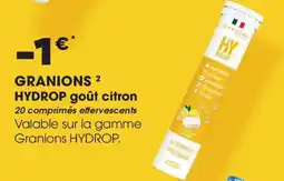 Aprium Pharmacie Granionss hydro drop offre