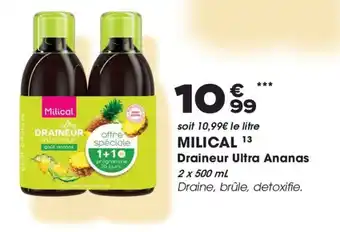Milical Draineur Ultra Ananas