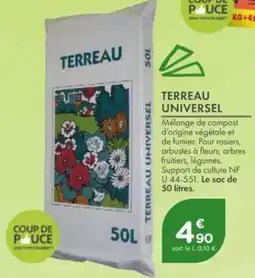 Point Vert Terreau universel offre