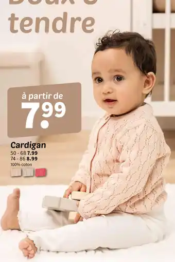 Wibra Cardigan offre