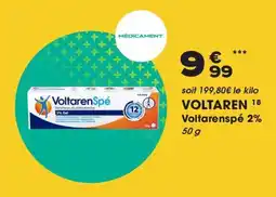 Aprium Pharmacie Voltaren voltarenspé 2% offre