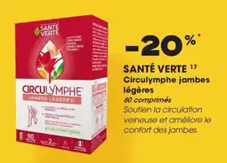 Aprium Pharmacie Santé verte circulymphe jambes légères offre