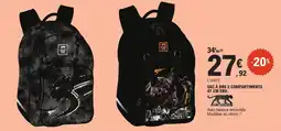 E.Leclerc Airness sac à dos 2 compartiments offre