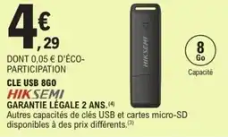 E.Leclerc Hiksemi cle usb 8go offre