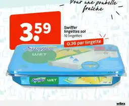 Wibra Swiffer lingettes sol offre