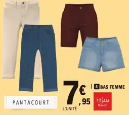 E.Leclerc Tissaia bas femme offre