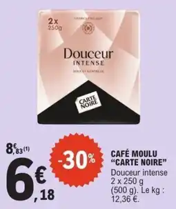 E.Leclerc Carte noire café moulu offre