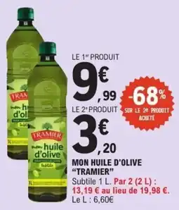 E.Leclerc Tramier mon huile d'olive offre