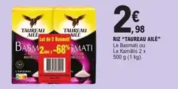 E.Leclerc Taureau ailé riz basmati offre