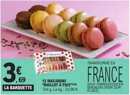 E.Leclerc 12 macarons mailllot à pois offre