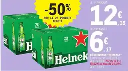 E.Leclerc Heineken biere blonde offre