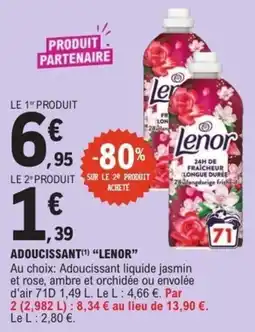 E.Leclerc Lenor Adoucissant liquide offre