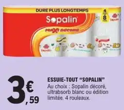 E.Leclerc Sopalin essuie-tout offre