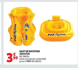 Auchan Gilet de natation offre