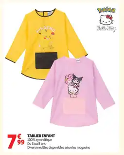 Auchan Tablier enfant offre