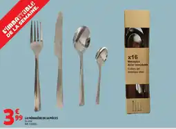 Auchan La ménagère de 16 pièces offre