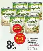 E.Leclerc Bonduelle - la macédoine de legumes offre
