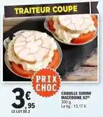 E.Leclerc Coquille surimi macédoine x2 offre