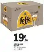 E.Leclerc Leffe - bière blonde offre