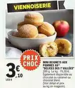 E.Leclerc Mini beignets aux pommes x8 offre