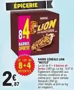 E.Leclerc Nestlé - barre cereale lion offre