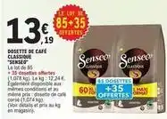 E.Leclerc Senseo - dosette de café classique offre