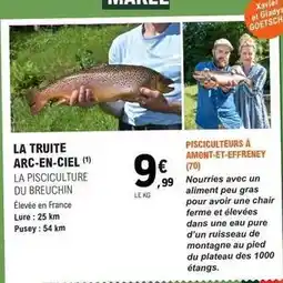 E.Leclerc La truite arc-en-ciel offre