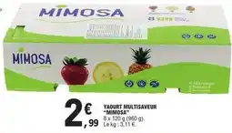 E.Leclerc Mimosa - yaourt multisaveur offre