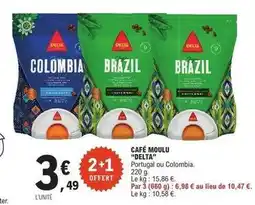 E.Leclerc Delta - café moulu offre