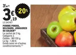 E.Leclerc Pomme pinova, belchard, jonagored offre