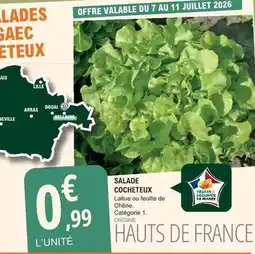 E.Leclerc Chêne - salade cocheteux offre