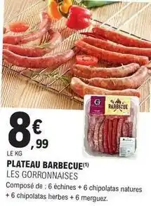 E.Leclerc Plateau barbecue offre