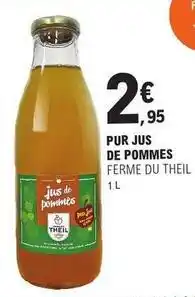 E.Leclerc Pur jus de pommes offre