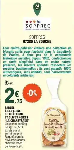 E.Leclerc Sopreg la souche offre