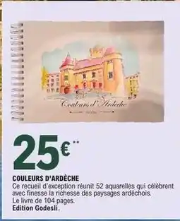 E.Leclerc Couleurs d'ardèche offre