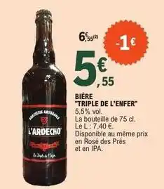 E.Leclerc Bière offre