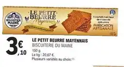 E.Leclerc Le petit beurre mayennais offre
