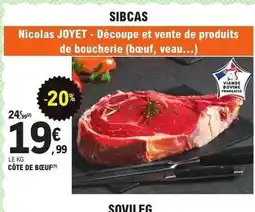 E.Leclerc Côte de bœuf offre