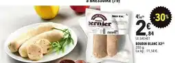 E.Leclerc Boudin blanc x2 offre