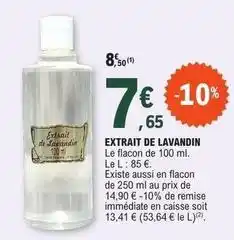 E.Leclerc Extrait de lavandin offre