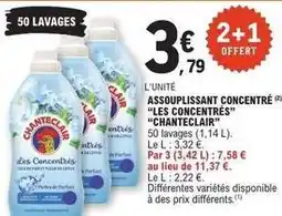 E.Leclerc Chanteclair - assouplissant concentre les concentre offre