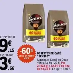 E.Leclerc Senseo - dosettes de café offre